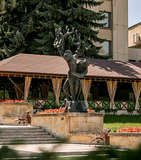  Санаторий «Джинал»  г. Кисловодск. Летнее кафе «Джинал»