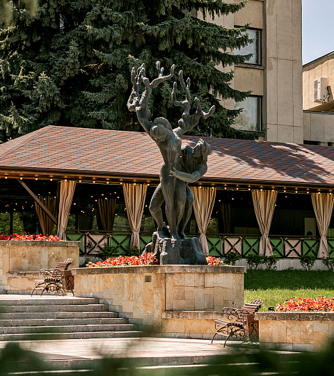  Санаторий «Джинал»  г. Кисловодск. Летнее кафе «Джинал»