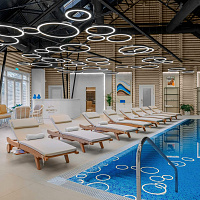  Спа-санаторий AMK Montis Club г. Железноводск. Закрытый бассейн