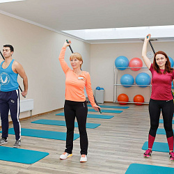  Санаторий «Русь» г. Ессентуки. Зал ЛФК