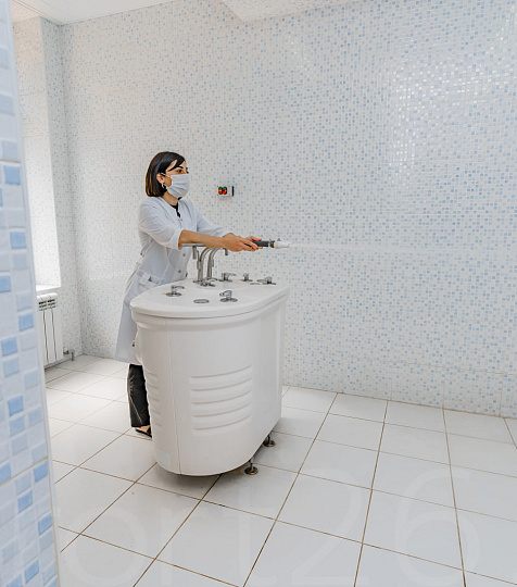  Пятигорская Клиника НИИ Курортологии, душ Шарко