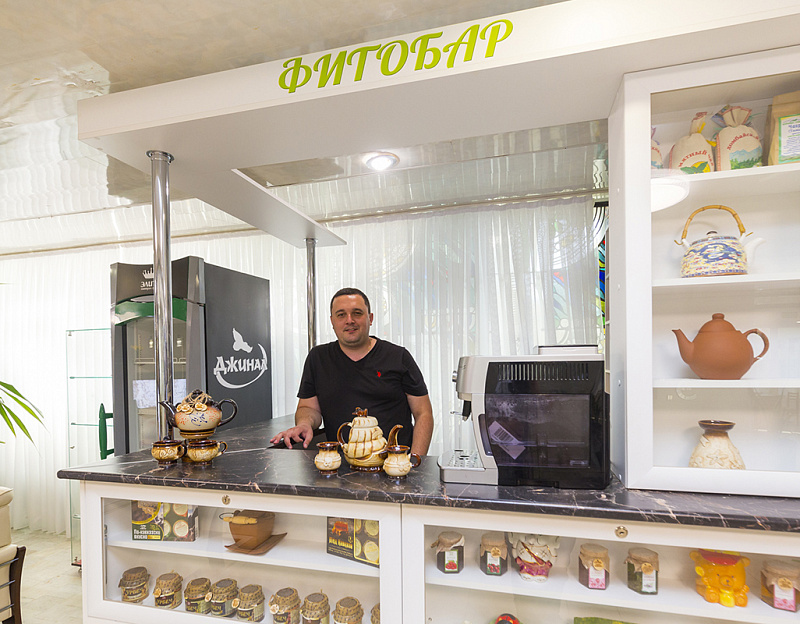 Санаторий «им. Эрнста Тельмана», Железноводск. Фитобар