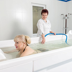  Санаторий «им. И.П. Павлова» Ессентуки. Ванное отделение, подводный душ-массаж