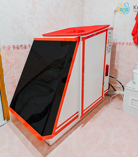  Санаторий «Горячий ключ», Пятигорск. Ванное отделение, сухие углекислые ванны