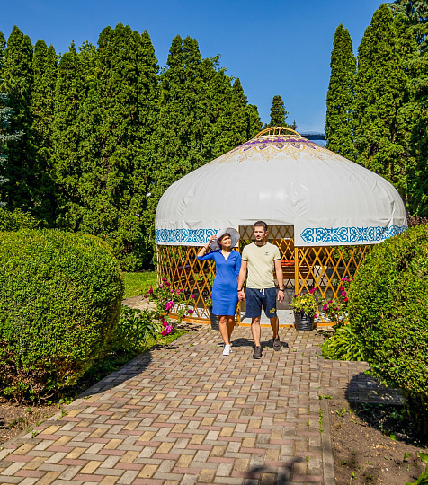  Санаторий «Казахстан» г. Ессентуки. Территория