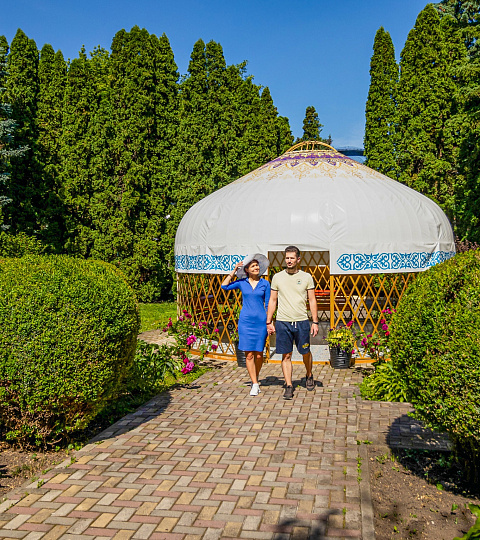  Санаторий «Казахстан» г. Ессентуки. Территория