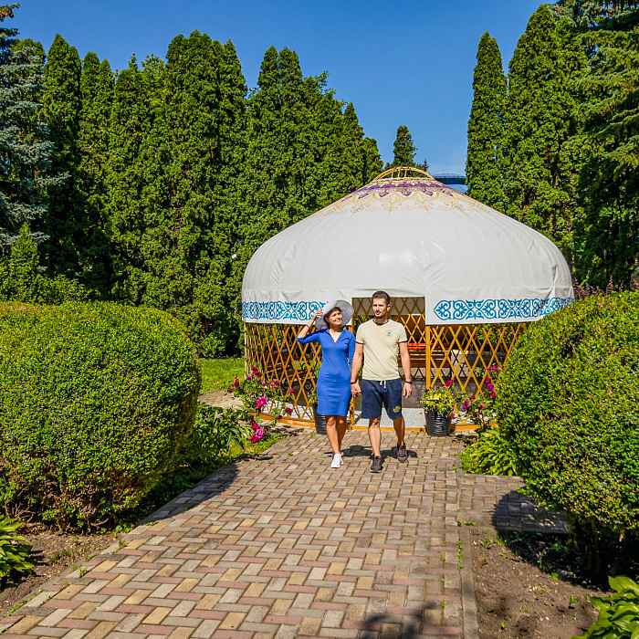  Санаторий «Казахстан» г. Ессентуки. Территория