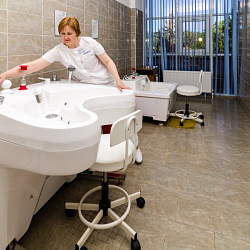  Санаторий «Электроника», Кисловодск. Ванное отделение