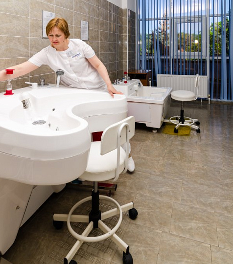  Санаторий «Электроника», Кисловодск. Ванное отделение