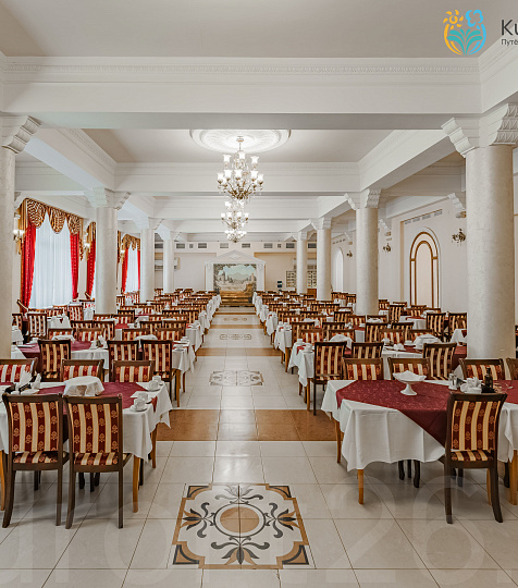  Санаторий «им. Сеченова» г. Ессентуки. Столовая