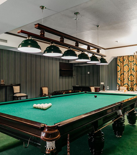  Санаторий «Славяновский исток», Железноводск. Бильярдная