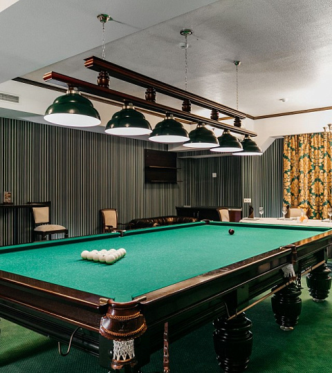  Санаторий «Славяновский исток», Железноводск. Бильярдная