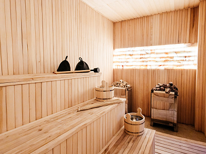 Санаторий «Парк Шафран» г. Ессентуки. Сауна