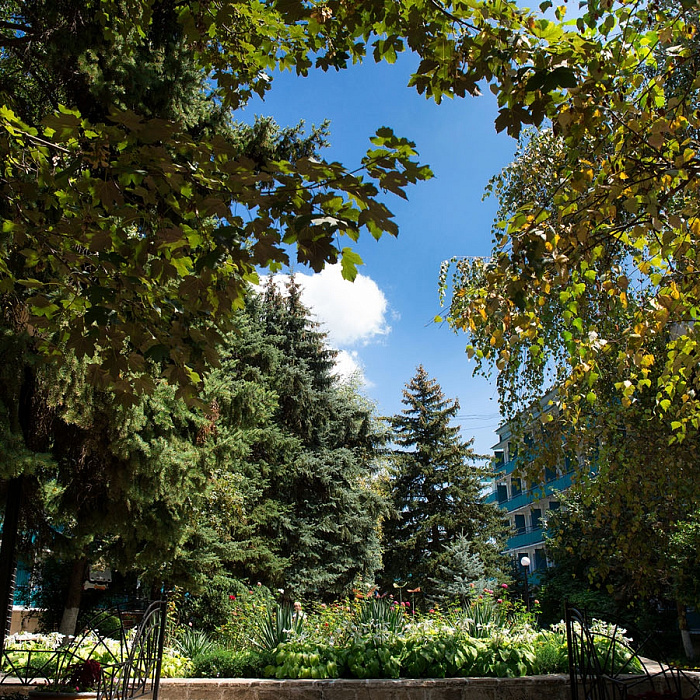  Санаторий «Эльбрус» Железноводск. Территория