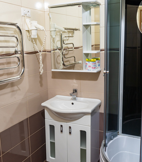  Санаторий «Юность» Ессентуки, ванная комната в двухместном двухкомнатном номере