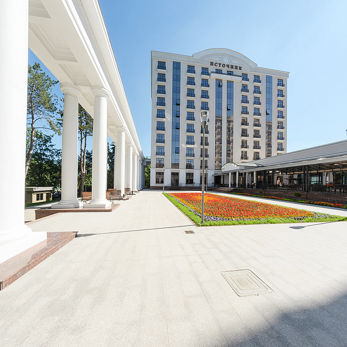  Санаторий «Источник» г. Ессентуки. Территория