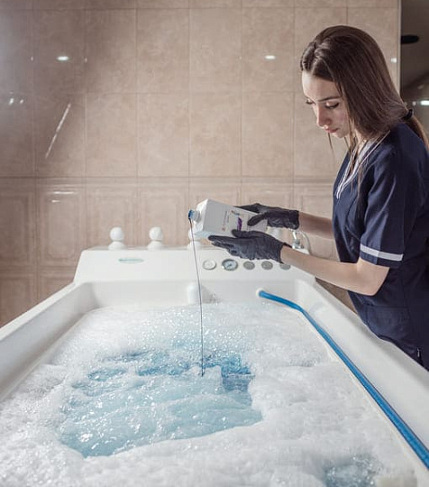  Санаторий «Дворец нарзанов» г. Кисловодск. Ванное отделение