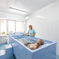  Санаторий «Россия» г. Ессентуки. Ванное отделение