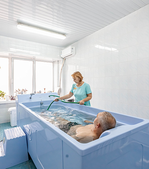  Санаторий «Россия» г. Ессентуки. Ванное отделение