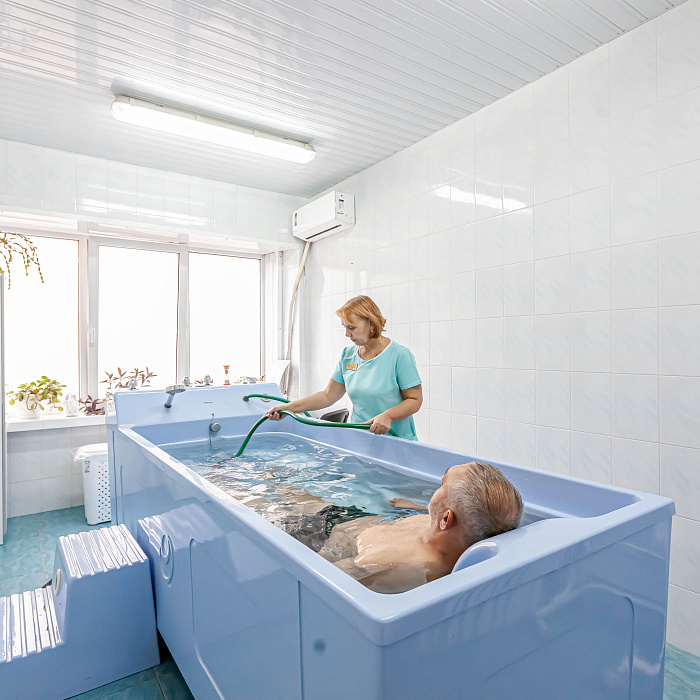  Санаторий «Россия» г. Ессентуки. Ванное отделение