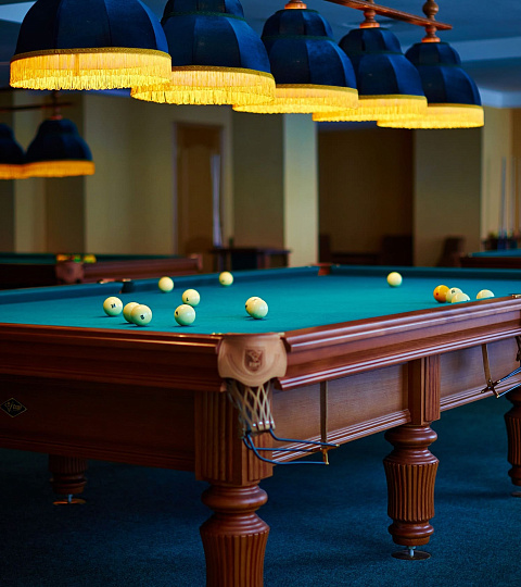  Санаторий «Казахстан» г. Ессентуки. Бильярд