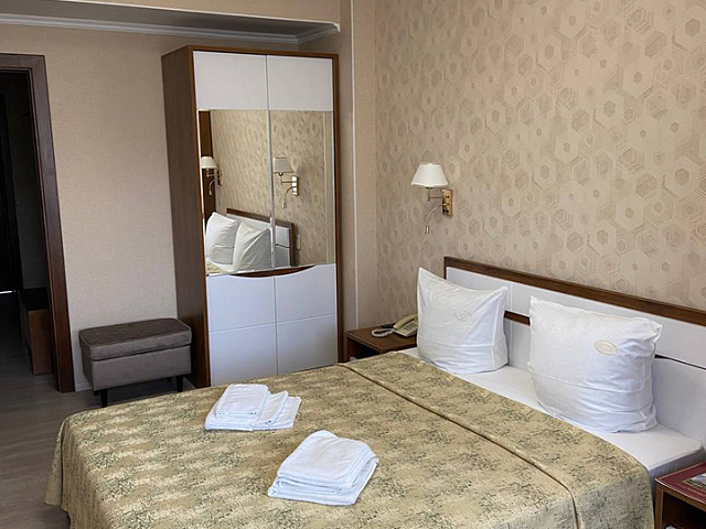 Санаторий «Москва», Ессентуки. 1-местный 1-комнатный улучшенный номер, корпус 1