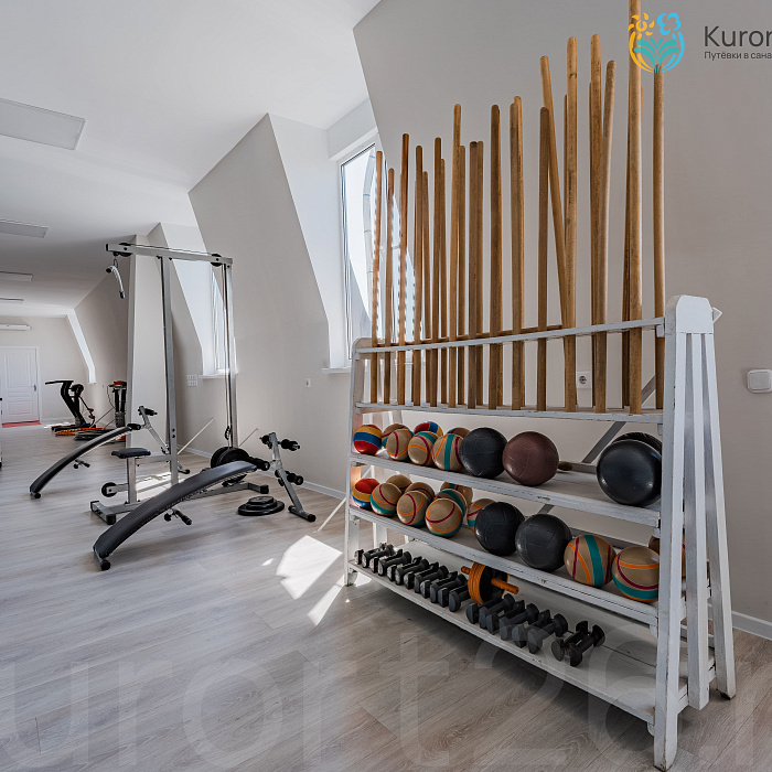  Санаторий «им. Анджиевского» г. Ессентуки. Тренажерный зал