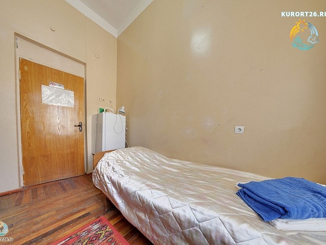 Санаторий «Целебный Ключ», Ессентуки. 1-местный 1-комнатный номер 3 категории без удобств