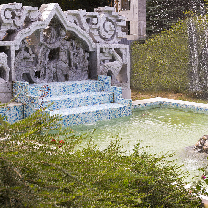  Санаторий «им. Димитрова» Кисловодск. Территория