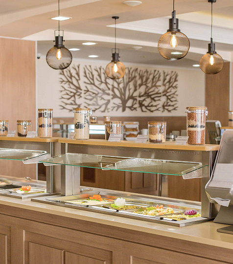  Санаторий «Русь» г. Ессентуки. Зал питания «Скандинавия»