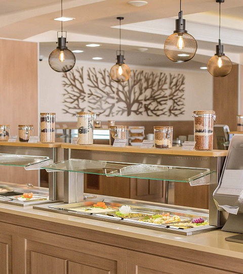  Санаторий «Русь» г. Ессентуки. Зал питания «Скандинавия»