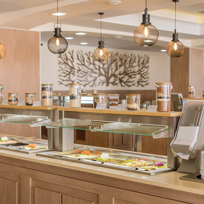  Санаторий «Русь» г. Ессентуки. Зал питания «Скандинавия»