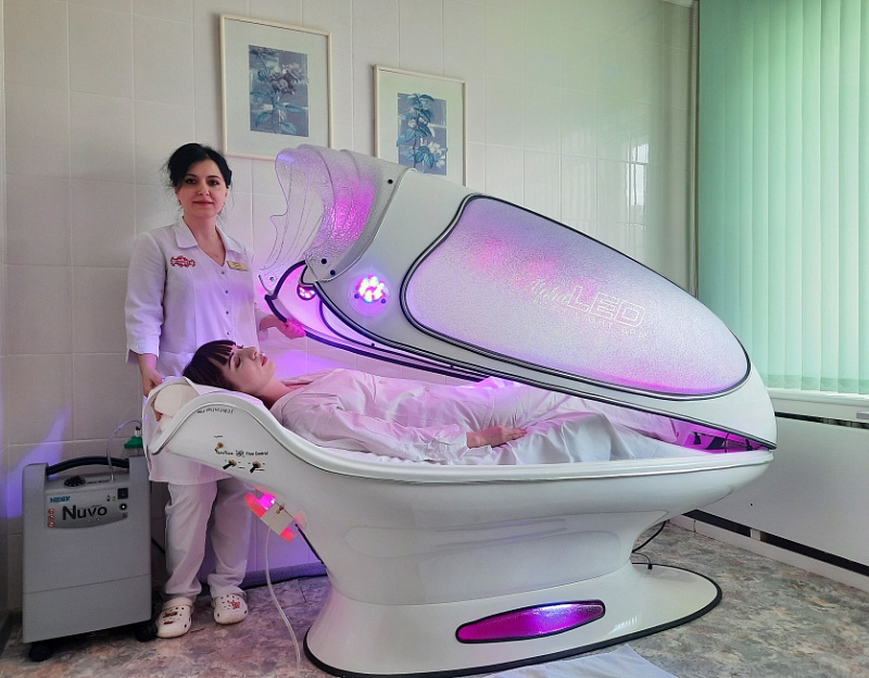  Санаторий &laquo;Москва&raquo;, г. Ессентуки, капсула Alpha LED Oxy Light SPA