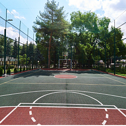  Санаторий «Солнечный» г. Кисловодск. Спортивная площадка