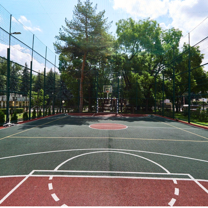   Санаторий «Солнечный» г. Кисловодск. Спортивная площадка