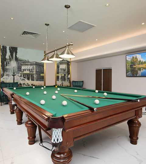  Санаторий «Плаза» г. Кисловодск. Бильярд