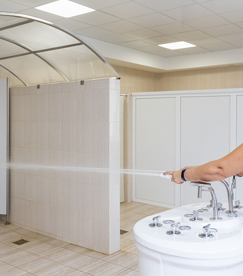  Санаторий «Целебный Ключ» г. Ессентуки. Ванное отделение