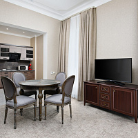  Пансионат «Звездный», 2-комнатный двухместный номер «Апартаменты», обеденная зона