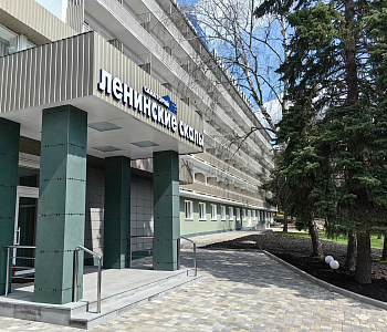 Санаторий «Ленинские скалы» г. Пятигорск. Территория