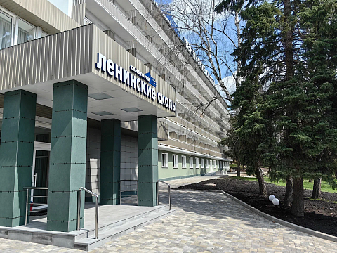 Санаторий «Ленинские скалы» г. Пятигорск. Территория