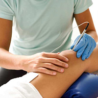  Санаторий «Вертебра» г. Кисловодск. Импульсные токи на аппарате BTL точечными электродами при острой боли