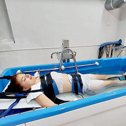  Санаторий «Тарханы», Пятигорск. Подводное вытяжение позвоночника