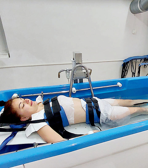  Санаторий «Тарханы», Пятигорск. Подводное вытяжение позвоночника