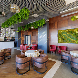  Оздоровительный комплекс «Затерянный рай у Машука» г. Пятигорск. Лобби-бар