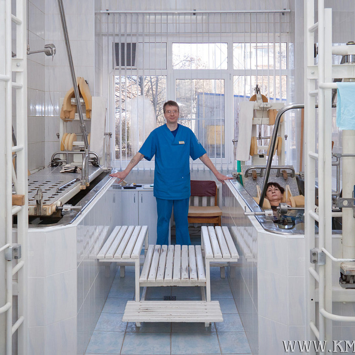  Санаторий "Крепость", Кисловодск. Вытяжение позвоночника