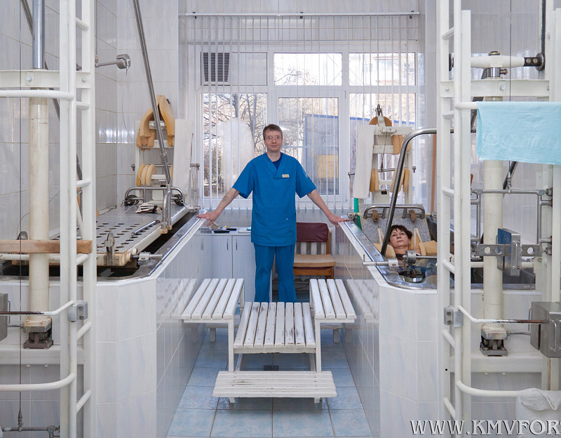  Санаторий "Крепость", Кисловодск. Вытяжение позвоночника