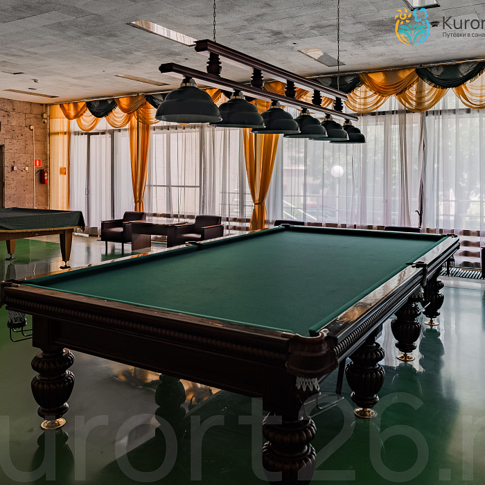  Санаторий «Жемчужина Кавказа» г.  Ессентуки. Бильярдный зал