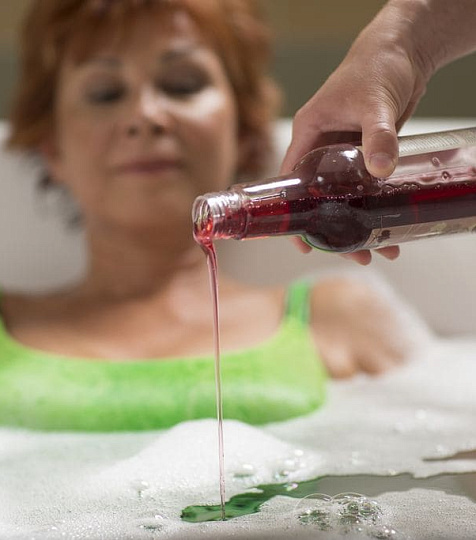  Центральный Военный санаторий г. Кисловодск. Винные ванны