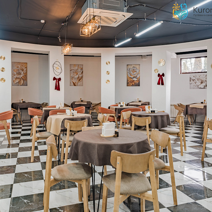  Санаторий «Вернисаж» г. Кисловодск. Столовая
