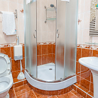  Санаторий «Галерея Палас», Пятигорск. Двухместный номер, ванная комната